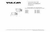 REPLACEMENT CATALOG OF PARTS - Vulcan Equipment...00-856195-00001 strainer, perforated, 60-gallon .....1 electric 2/3 jacketed stationary & tilting kettles replacement parts f-35458
