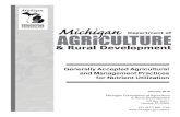 Generally Accepted Agricultural and Management Practices ... · 1) 1988-Manure Management and Utilization 2) 1991-Pesticide Utilization and Pest Control 3) 1993-Nutrient Utilization