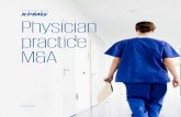 Physician practice M&A · physician practices with more than 15 providers (i.e., physicians, nurse practitioners, physician assistants, etc.) have already been or will be contacted