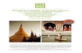 TRAVERSEE DE LA BIRMANIE : De Mandalay à Rangoon avec …arepege.org/wp-content/uploads/2016/10/TRAVERSEE...Pagan (Bagan), classé au patrimoine mondial par l’Unesco, est le site