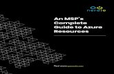 An MSP’s Complete Guide to Azure Resources - Microsoft ......An MSP’s Complete Guide to Azure Resources 4 Esv3-series These are “general purpose, high-memory” VMs that can