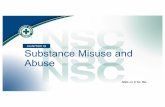 CHAPTER 18 Substance Misuse and Abusewebsites.rcc.edu/daddona/files/2016/09/NSC-Chapter-18.pdfengage in binge drinking and about 4% in heavy drinking. • 28.7 million people, or 10.9%