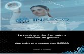 Catalogue de formation - Inseco · Sommaire Domaine Paie & Ressources humaines 6 Formation Sage Paie & RH - Parcours Initial 7 Formation Sage Paie - Parcours base 8 ... Formation