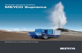 Concrete spraying machine MEYCO Suprema€¦ · down times. Overview The integrated MEYCO Dosa TDC (Total Dosing Control) dosing system for liquid additives guarantees constant dosing