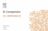 Ei Compendex - Elsevier · 2019. 10. 15. · Artificial Intelligence ... Molecular motors: nature's nanomachines | 7. ... economical alternative to traditional borings for the design