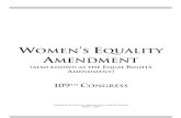 WOMEN S EQUALITY AMENDMENT - Carolyn Maloney...3 108TH CONGRESS SPONSORS & COSPONSORS EQUAL RIGHTS AMENDMENT Sponsor & Cosponsors as of August 24, 2004 - H.J. Res. 37 - House of Representatives: