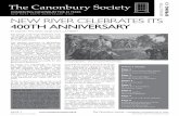 New NE NEw RIvER CELEbRATEs ITs 400th ANNIVERSARY Society... · 2020. 2. 4. · The Canonbury Society - CONSERVING CANONBURY FOR 42 YEARS PRINTED ON RECYCLED PAPER New RiveR 400th