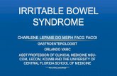 New IRRITABLE BOWEL SYNDROME · 2018. 10. 8. · • Irritable bowel syndrome (IBS) is a gastrointestinal syndrome characterized by chronic abdominal pain and altered bowel habits