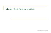 Mean Shift Segmentation - ele.puc-rio.brraul/ImageAnalysis/MEAN SHIFT SEGMENTATIO… · Mean Shift Segmentation Evaluation of optimization Techniques, Proceedings of the Third International
