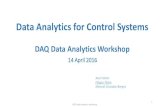 Data Analytics for Control Systems ... › Merging events and numerical data analysis Predictive trending Temporal reasoning (CEP) Statistical Analysis › Possibility to prototype