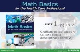 New Math Basics - WordPress.com · 2018. 11. 13. · Math Basics for the Health Care Professional, Fourth Edition Michele Benjamin Lesmeister Moda •La moda es el dato que ocurre