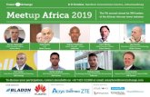 8-9 October, Sandton Convention Centre, Johannesburg Meetup …€¦ · 8-9 October, Sandton Convention Centre, Johannesburg The 7th annual retreat for 300 leaders of the African