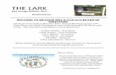 THE LARK - MeadowHillmeadowhill.net/MHLark/Lark201808.pdfmonth at 1:00 at the Clubhouse. Everyone is welcome. If you would like to learn more about the Club, please call Carol Fredrickson