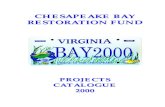 CHESAPEAKE BAY RESTORATION FUNDdls.virginia.gov/commissions/cbr/files/bayfunds.pdf · v table of contents i. chesapeake bay restoration fund history 1 ii. chesapeake bay advisory