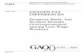 GAO-12-10 Gender Pay Differences: Progress Made, but …graphics8.nytimes.com/packages/pdf/business/GAO-12-10.pdfData presented in this report are estimates based on GAO analysis of