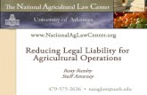Nature of Agritourism Shannon Mirus Staff Attorney National … · 2013. 11. 22. · Agritourism Planning ... that provide things to think about BEFORE starting a new business venture.