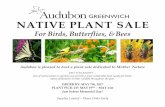 NATIVE PLANT SALE - Greenwich Audubon Center · woodducks,easternbluebirds,cardinals, catbirds, grosbeaks, orioles, robins, scarlet tanagers, cedar waxwings, and woodpeckers 8. Winterberry
