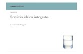 DOSSIER Servizio idrico integrato. · Il Servizio Idrico Integrato in Italia Prima della riforma introdotta dalla Legge Galli (L. 36/94) il servizio idrico in Italia mostrava una