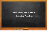 New TÜV InterCert & MTIC Training Academy · 2019. 10. 27. · 2 )6σ( امگیس شش یژولودتم اب هلئسم لح ... 10 NEBOSH International General Certificate یا