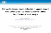 Developing compilation guidance on composite indicators ... · dissemination and communication of relevant information already available. 3 . International response to the financial