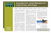 Academic and Research Libraries Section · Information for all‟. This Spanish-speaking event will discuss library consortia, virtual universities, digital ... embraced me when I