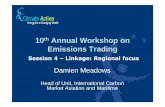 Emissions Trading - iea.blob.core.windows.net · Reformed CDM Sectoral crediting applied Emissions not covered by cap and trade TIME Total global emissions. Domestic Policy Development