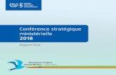 Conférence stratégique ministérielle · 2020. 5. 13. · Addis Ababa · Congress 12 17 h 30 Cérémonie de clôture François Davenne Secrétaire général de l’Organisation