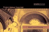 Project: Oldham Town Hall - Ornate Interiorsornateinteriors.co.uk/wp-content/uploads/2019/07/ORNATE-LOOKBO… · Workshop: Jason Rider Shaun Chamberlain On Site: Iain Clifford Steve