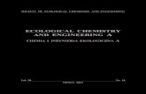 ECOLOGICAL CHEMISTRY AND ENGINEERING Atchie.uni.opole.pl/ece_a/A_20_10/ECE_A_20(10).pdf · EDITORIAL COMMITTEE Witold Wac³awek (Society of Ecological Chemistry and Engineering, PL)