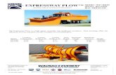EXPRESSWAY PLOW™ MODEL “EX” HIGH SPEED, REVERSI- · SPEED, REVERSI-BLE, TRIP PLOW Wausau-Everest L.P. reserves the right to change products and specifications without The Expressway