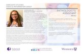 GRADUATE STDIES 2020/21 INFORMATION SHEET · Alyshia fulfilled the research component of the program by investigating stem cell antigen expression and demonstrated laboratory techniques