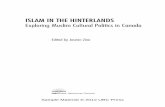ISLAM IN THE HINTERLANDS - UBC Press · Cultural dissonance that occurs from residing within . these liminal spaces can result in romantic longings for the homeland, yet these attachments