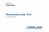 Notebook PC - Asusdlcdnet.asus.com/pub/ASUS/EeeBook/X205TA/0406_DA9564_A.pdf · 8.1 på din Notebook PC. Kapitel 4: Selvtest ved start (POST) Dette kapitel viser dig, hvordan du bruger