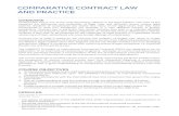 COMPARATIVE CONTRACT LAW AND ... Contract law of India is based on the common law tradition of English
