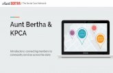 KPCA Aunt Bertha · | The Social Care Network Appointments CBOs use our software platform now publish available appointment slots so people can schedule an appointment themselves.