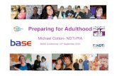 Preparing for Adulthood - Supported employment · National Development Team for Inclusion, Council for Disabled Children, and Mott MacDonald were commissioned byDepartment for Education