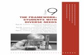 THE FRAMEWORK: STUDENTS WITH DIVERSE NEEDS · The Science Framework contains a variety of activities that emphasize hands-on learning experiences . These experiences can provide a