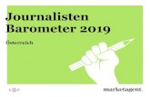 Journalisten Barometer 2019 - MarketagentAufbereitung der Artikel/ Inhalte für unterschiedliche Kanäle und Medien ... Social Media: Konkurrenz oder nützliches Recherche-Instrument?