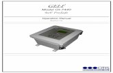 Model OI-7440 4x42 ProSafe · however, care must be taken to ensure the proper voltage and wattage is used. NOTE: The size that the solar panel should be (10, 30, 50, or 100 watts,