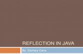Reflection in Java - courses.cs.washington.educourses.cs.washington.edu/.../reflection.pdf · Programming Reflection To program with reflection, we must put on our meta-thinking caps.
