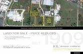 LAND FOR SALE - PRICE REDUCED€¦ · 2225 S. Blackman Road | Springfield, MO 65809 | 417.881.0600 LAND FOR SALE - PRICE REDUCED rbmurray.com • One Lot - 16.99 Acres zoned IC and