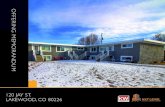120 JAY ST. LAKEWOOD, CO 80226...•Total Units Just 15 minutes away from Downtown Denver and a straight shot into the mountains going West on Highway 6. • Excellent cap rate above