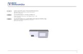Installation instructions Installations und Wartungsanleitung · Il prodotto BI 172 DUAL è di tipo a pozzetto, provvisto di scomparti separati per frigorifero da . 130L e freezer