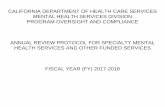 CA DEPARTMENT OF HEALTH CARE SERVICES€¦ · (3) A description of any and all proposed actions by the Department under this Section or Sections 1810.385 or 1810.323, and any related