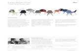 Charles & Ray Eames · Eames Plastic Chair Charles & Ray Eames , ˝ ˛ En ˚˛˝ , Vitra a adapté la géométrie et la hauteur de l'assise des Eames Plastic Chairs aux exigences