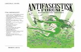 LØSSALG: 30 KR. FRA INDHOLDET · 4 l Antifascistisk Forum –marts 2016 Mein Kampf – Waffen SS, Søren Kam og bogbrændinger ”Jeg for min del venter mig kun lidet af den litteratur,