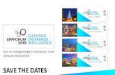 SAVE THE DATES - DARRYN CAMPBELL€¦ · Gain an intelligent edge in Enterprise IT and software development SAVE THE DATES AUGUST 13-14, 2019 | SYDNEY AUGUST 20-21, 2019 | SINGAPORE