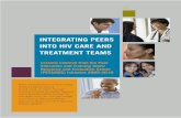 INTEGRATING PEERS INTO HIV CARE AND TREATMENT TEAMS · Increasing drug users’ adherence to HIV treatment: results of a peer-driven intervention feasibility study. Soc Sci Med, 55(2),
