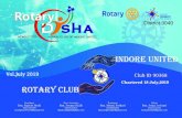 Dear Rtn Rajesh , Seema & Sonal · Sonal kothari 9425312916 isonalkothari@gmail.com . Dear Rtn Rajesh , Seema & Sonal I am pleased to know that Rotary club of Indore United is publishing