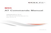 M95 AT Commands Manual - Quectel Wireless Solutions...GSM/GPRS Module M95 AT Commands Manual M95_AT_Commands_Manual Confidential / Released 2 / 240 About the document History Revision